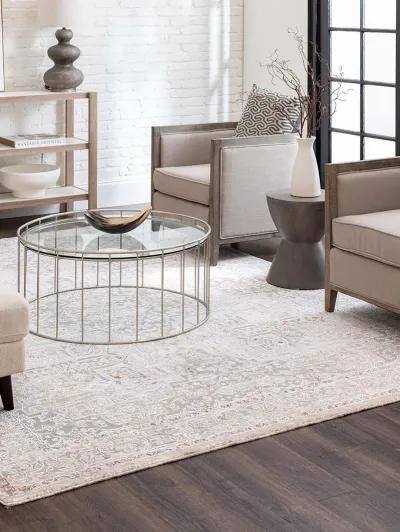 Solitude Via Salaria Cream Beige 6' 7" X 9' 4" Rug