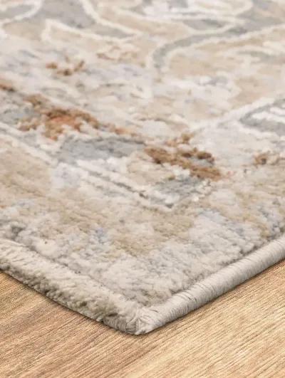 Solitude Via Salaria Cream Beige 6' 7" X 9' 4" Rug