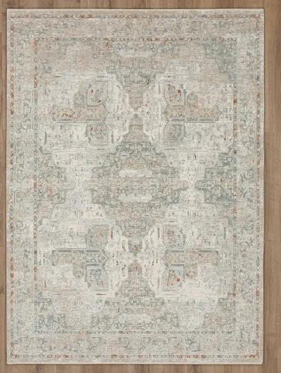 Solitude Via Salaria Cream Beige 6' 7" X 9' 4" Rug