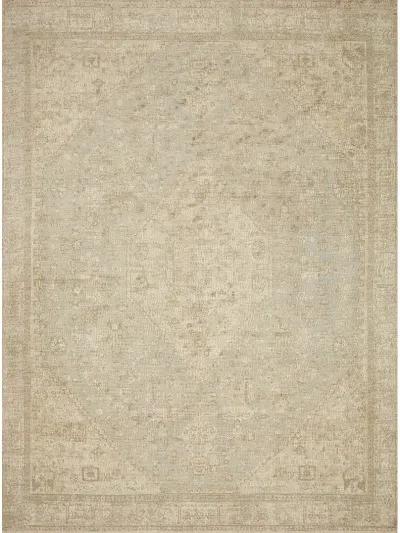 Priya PRY01 Ocean/Ivory 9'3" x 13' Rug