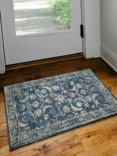 Jericho JC4 Navy 2' x 3' Rug