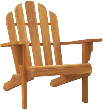 vidaXL Patio Adirondack Chair 31.1"x37.4"x36.2" Solid Wood Teak