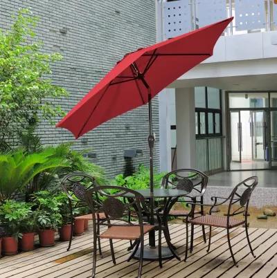 10 Feet Outdoor Patio Umbrella with Tilt Adjustment and Crank