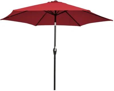 10 Feet Outdoor Patio Umbrella with Tilt Adjustment and Crank