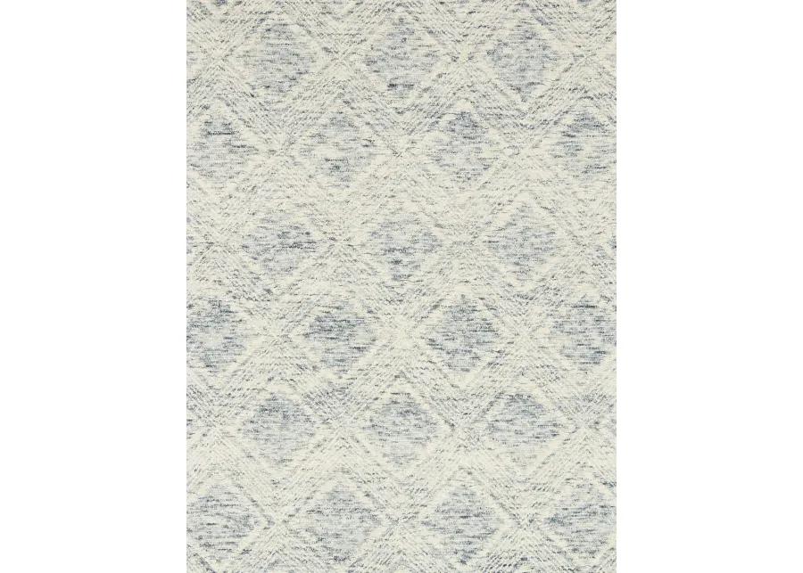 Kopa KO07 Denim/Ivory 2'6" x 7'6" Rug by ED by Ellen DeGeneres