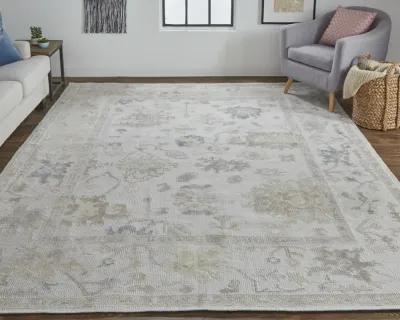 Wendover 6864F Tan/Ivory/Orange 9' x 12' Rug