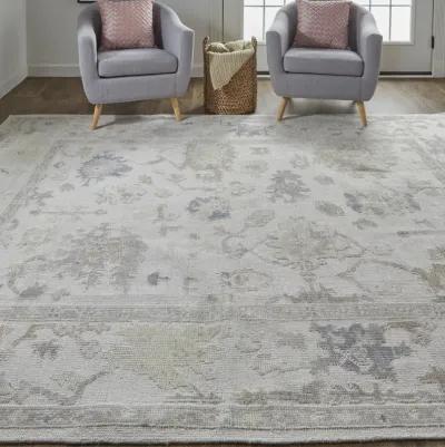 Wendover 6864F Tan/Ivory/Orange 9' x 12' Rug