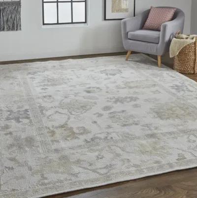 Wendover 6864F Tan/Ivory/Orange 9' x 12' Rug