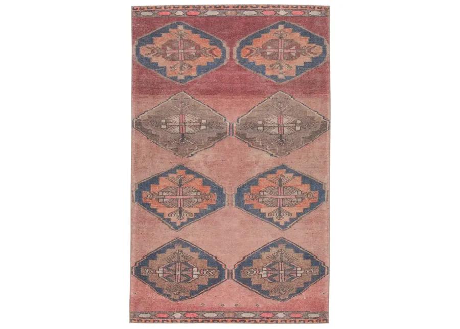 Kairos Mirta Pink 2'6" x 7'6" Runner Rug