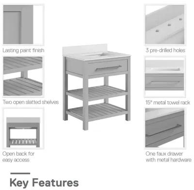 DHP Camden 30" Bathroom Vanity