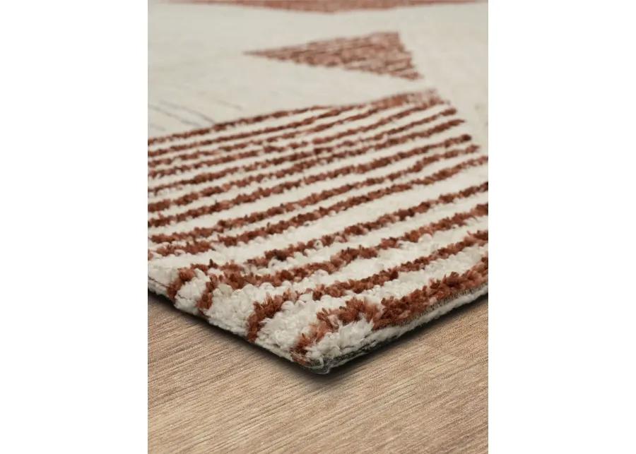 Bowen By Drew & Jonathan Home Central Valley Red 2' 4" X 7' 10" Rug