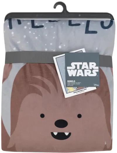 Lambs & Ivy Star Wars Rebels Baby Blanket - Gray