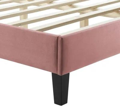 Modway - Yasmine Channel Tufted Performance Velvet King Platform Bed