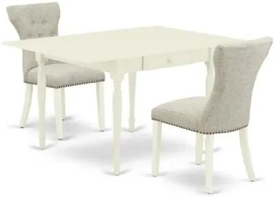 Dining Room Set Linen White