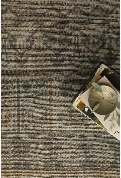 Heirloom HQ06 Bone/Charcoal 9' x 12' Rug