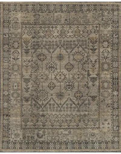 Heirloom HQ06 Bone/Charcoal 9' x 12' Rug