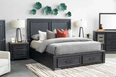 Foyland Queen Panel Storage Bed