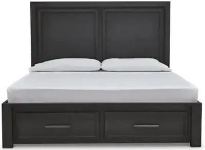 Foyland Queen Panel Storage Bed