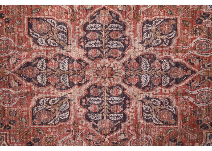 Rawlins 39HNF Red/Tan/Pink 8'10" x 12' Rug