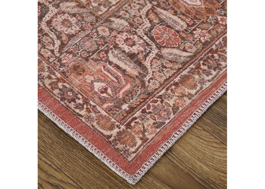 Rawlins 39HNF Red/Tan/Pink 8'10" x 12' Rug