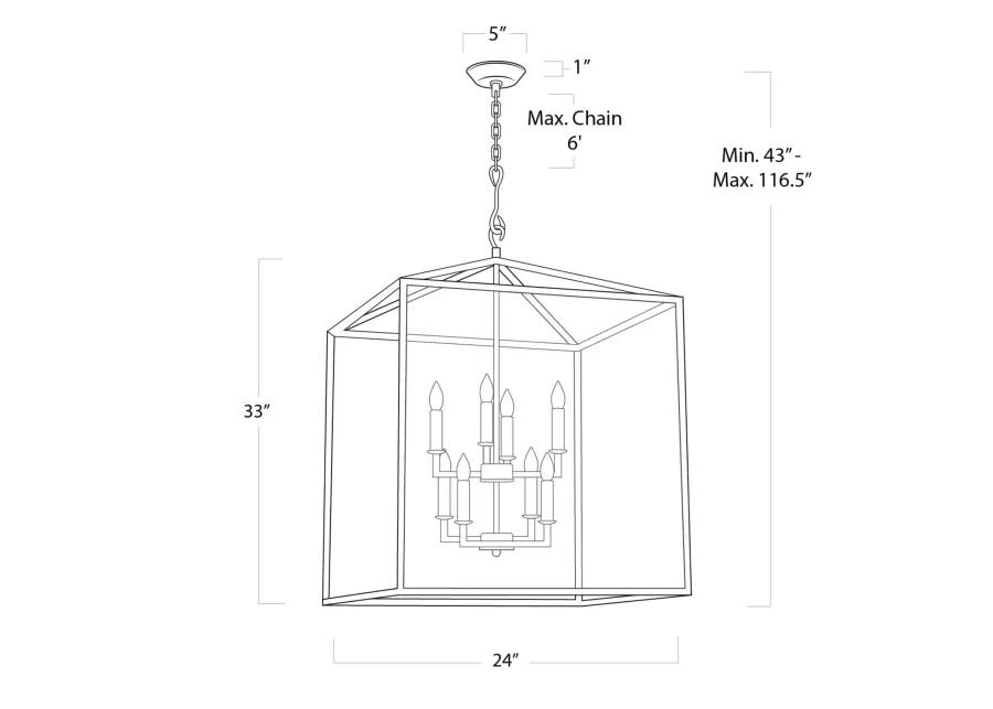 Southern Living Cape Lantern