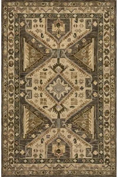 Victoria VK07 Walnut/Beige 5' x 7'6" Rug