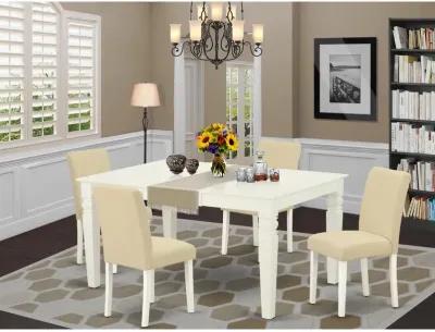 Dining Room Set Linen White