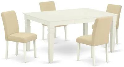 Dining Room Set Linen White