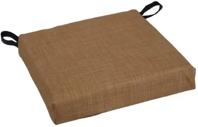 Blazing Needles 16-inch Outdoor Cushion, Mocha