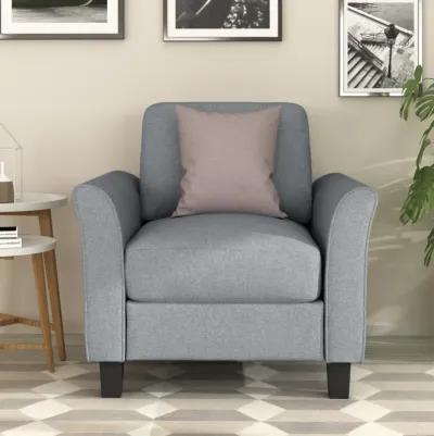 Merax Living Room Furniture Armrest Single Sofa