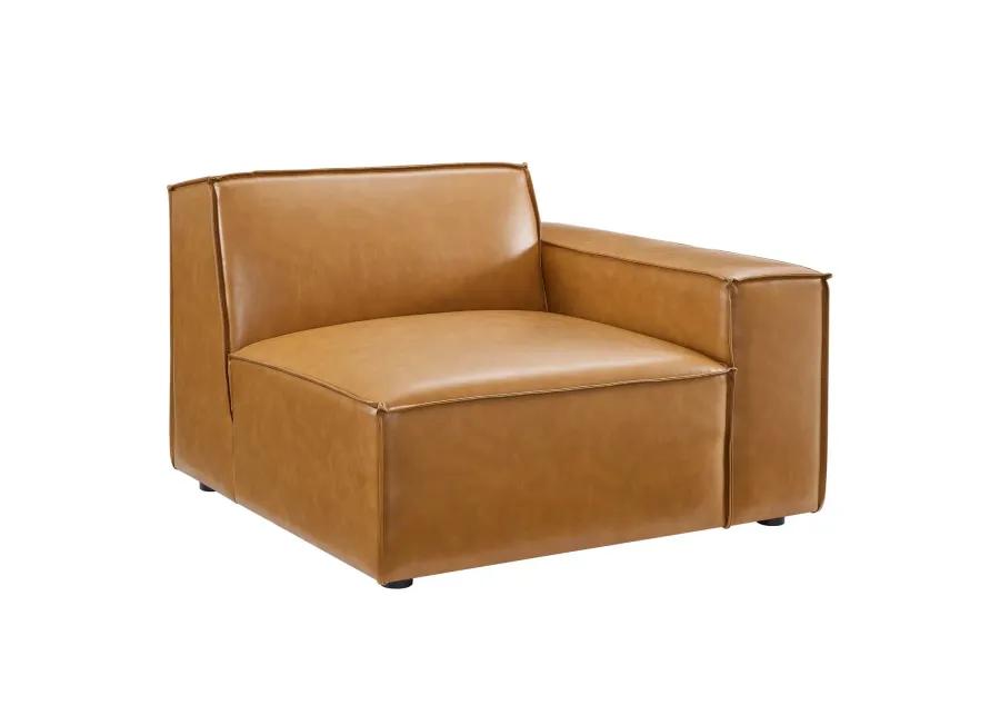 Restore Vegan Leather Loveseat Tan EEI-4707-TAN