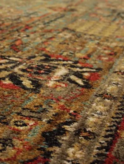 Spice Market Myanmar Aquamarine 2' 4" X 7' 10" Rug