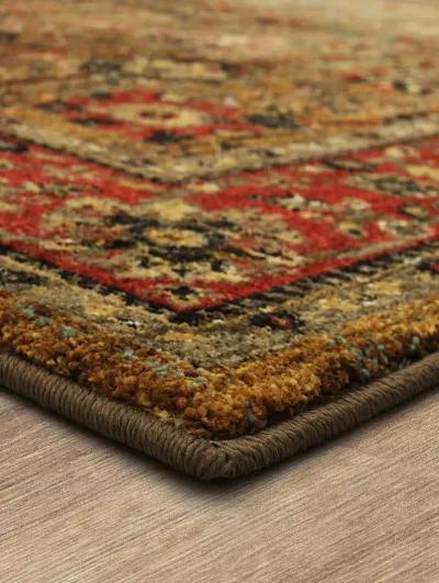 Spice Market Myanmar Aquamarine 2' 4" X 7' 10" Rug