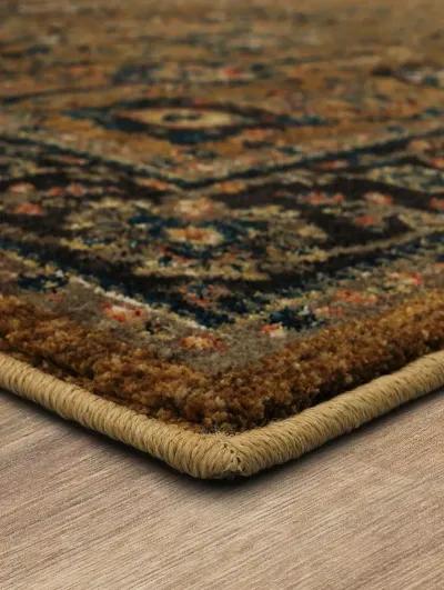 Spice Market Myanmar Aquamarine 2' 4" X 7' 10" Rug