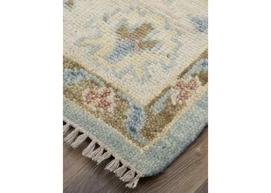 Fillmore 69CJF 2' x 3' Blue/Ivory/Yellow Rug