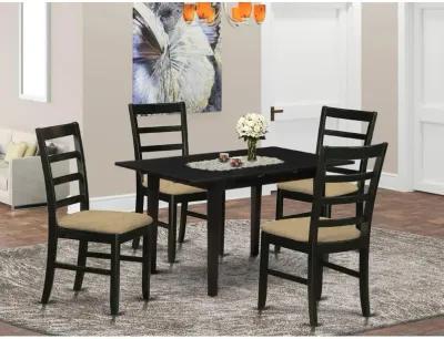 Dining Table- Dining Chairs, NOPF5-BLK-C