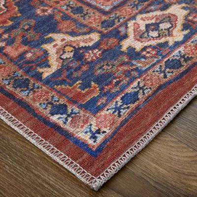 Rawlins 39HMF Red/Tan/Blue 2'7" x 8' Rug