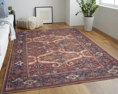 Rawlins 39HMF Red/Tan/Blue 2'7" x 8' Rug