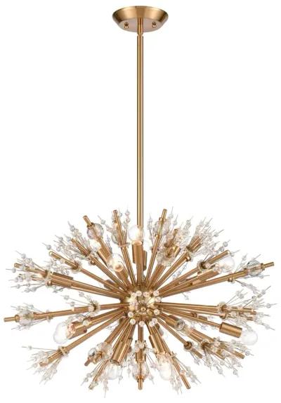 Starburst 26'' Wide 19-Light Gold Chandelier