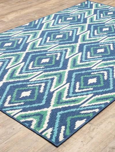 Meridian 5'3" x 7'6" Navy Rug