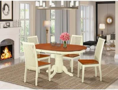 Dining Room Set Buttermilk & Cherry