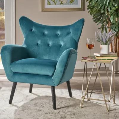 Merax Mid-century Upholstered Accent Chair