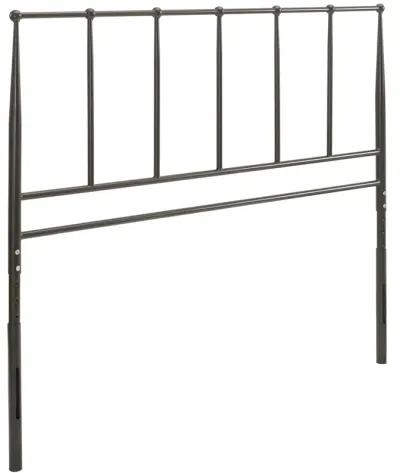 Modway - Kiana Queen Metal Stainless Steel Headboard Brown