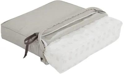 Classic Accessories 62-026-HGREY-EC Back Cushion Combo, 25"W x 18"H x 4"Thick, Heather Grey