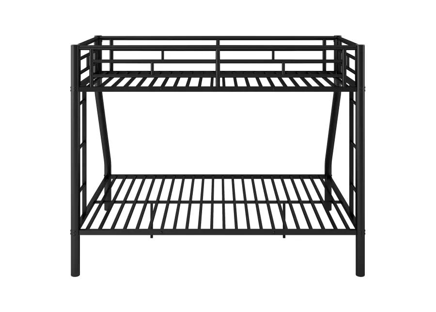 Merax Metal Bunk Bed with Ladders and Guardrails