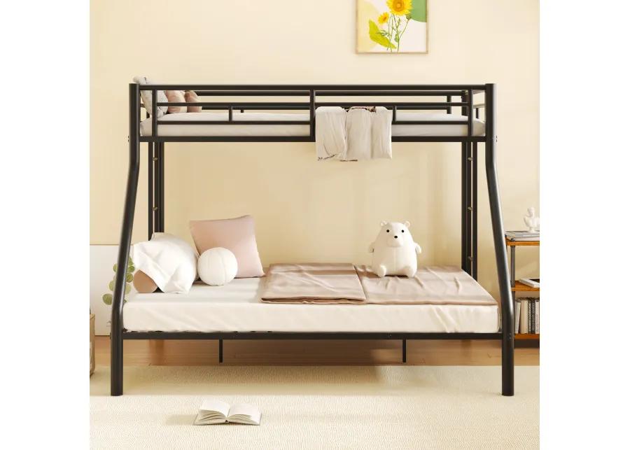 Merax Metal Bunk Bed with Ladders and Guardrails