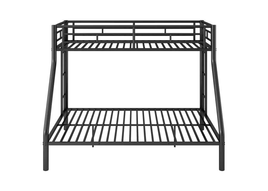 Merax Metal Bunk Bed with Ladders and Guardrails