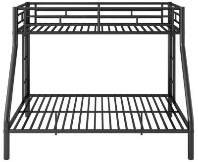 Merax Metal Bunk Bed with Ladders and Guardrails