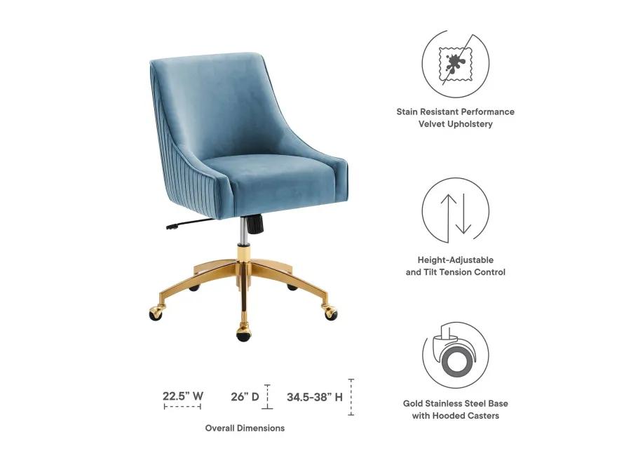 Modway Furniture - Discern Performance Velvet Office Chair