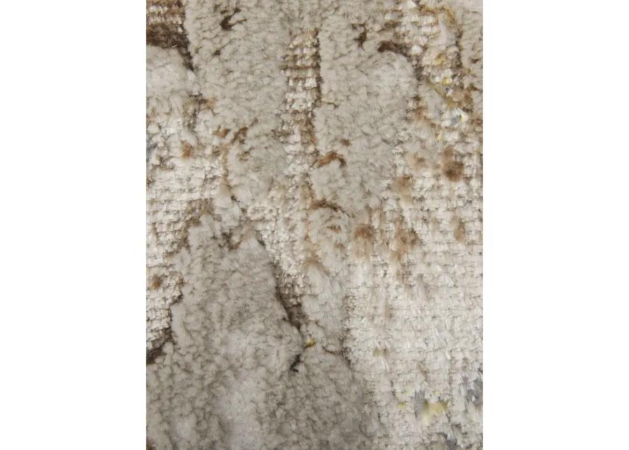 Aura 39LMF 12' x 18' Ivory/Gold/Brown Rug